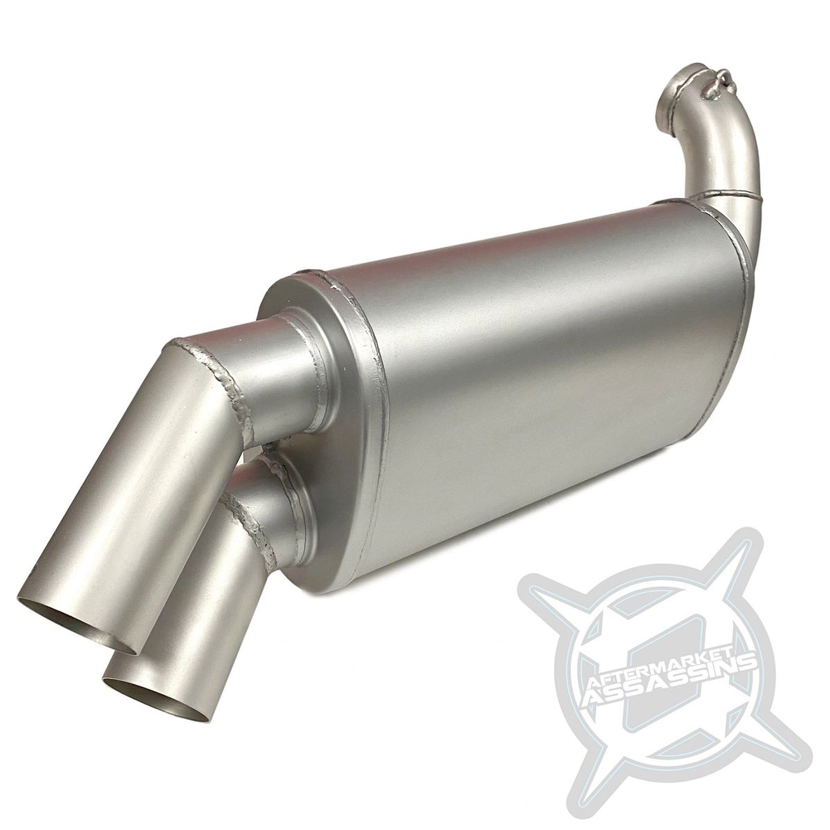 AA Stainless SlipOn Exhaust for 2015Up RZR 900 S, Trail, XC **13 Day